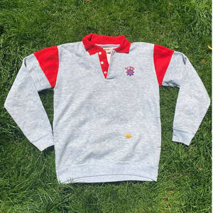 Vintage Sun Valley Polo Collared Sweatshirt Scottsdale AZ USA Made Medium